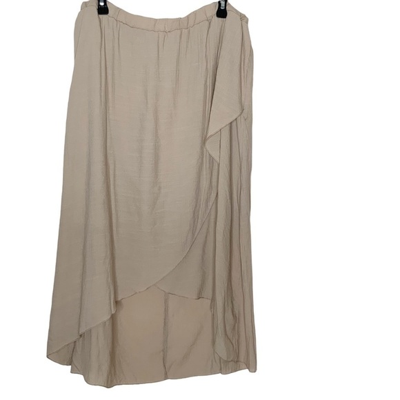 NY Collection maxi skirt with elastic waistband. Size 1X - Picture 1 of 8
